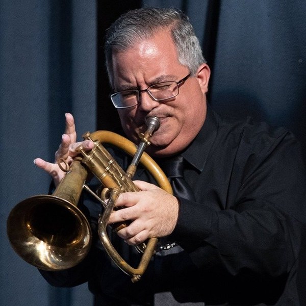 Allen J. Venezio playing flugelhorn