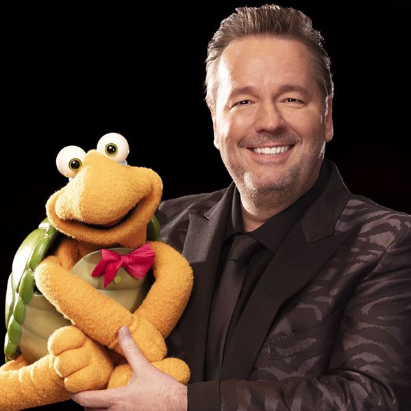 Terry Fator with his puppet Winston the Impersonating Turtle